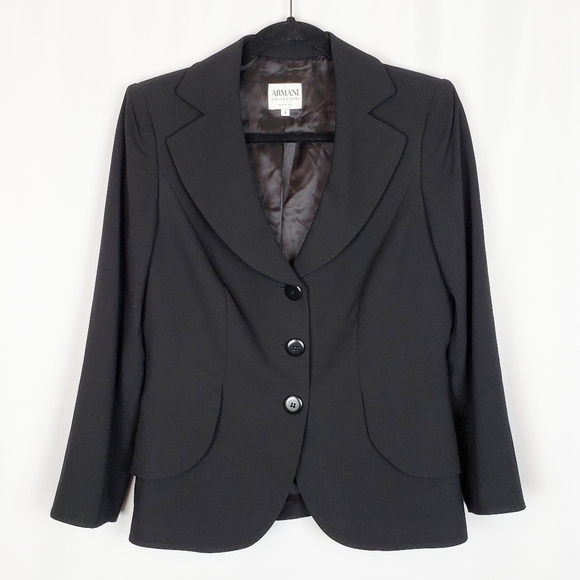 ARMANI Collezioni 100% virgin wool blazer - Picture 1 of 7